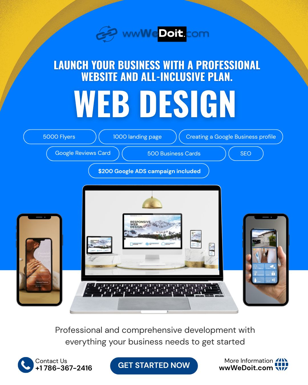 wwwedoit.com Web Design Services starting at $8
